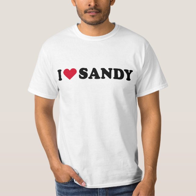 T-SHIRT EU AMO SANDY (Frente)
