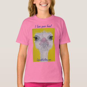 T-shirt Eu amo sua cara!