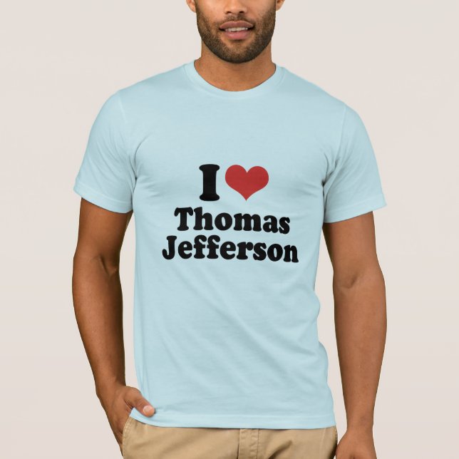 T-shirt EU AMO THOMAS JEFFERSON - .png (Frente)
