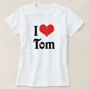 T-shirt Eu Amo Tom