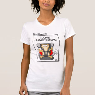 T-shirt Eu amo transportadores