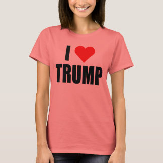 T-SHIRT "EU AMO TRUMP"