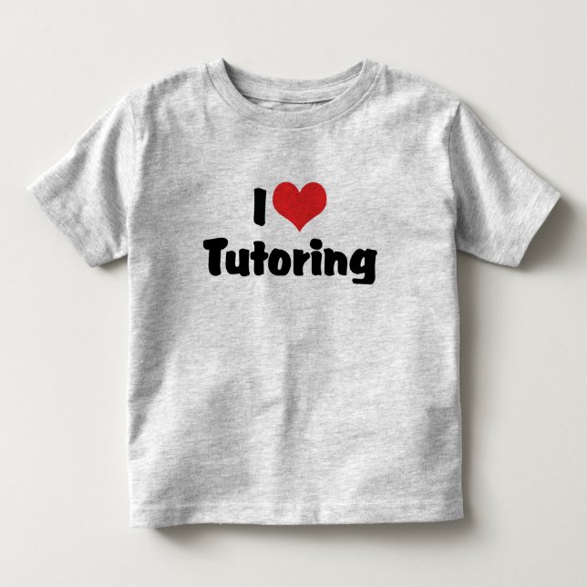 T-shirt Eu Amo Tutoria Coração (Frente)