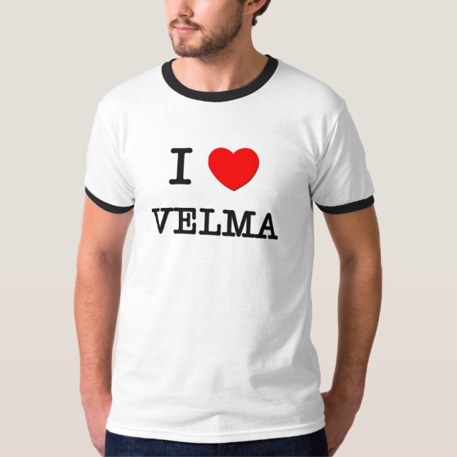 T-shirt Eu amo Velma (Frente)