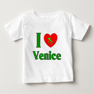 T-shirt Eu amo Veneza