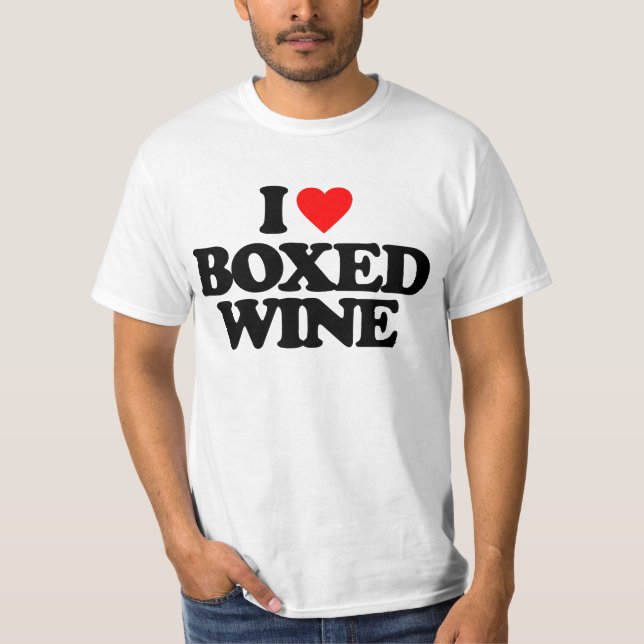 T-SHIRT EU AMO VINHO IN A BOX (Frente)
