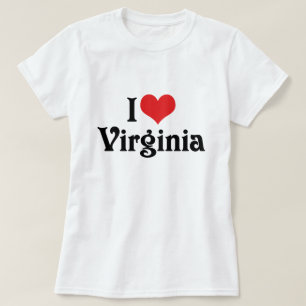 T-shirt Eu Amo Virgínia