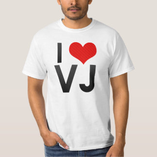 T-shirt Eu amo VJ