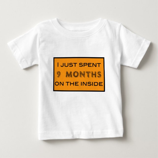 T-shirt Eu apenas passei 9 meses no interior (Frente)