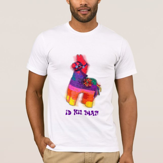 T-shirt Eu bateria aquele! Pinata (Frente)