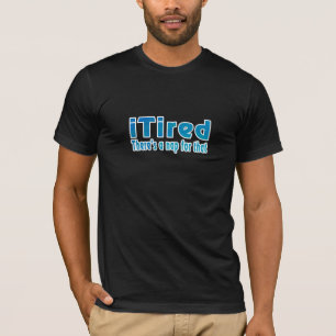 T-shirt Eu cansado lá sou uma sesta para aquele