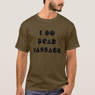T-shirt Eu carrego a massagem