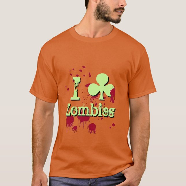 T-shirt Eu Clube Zumbis (Frente)