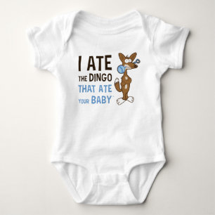 T-shirt Eu comi o Dingo que comeu seu bebê