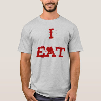 T-shirt Eu como a torta humilde