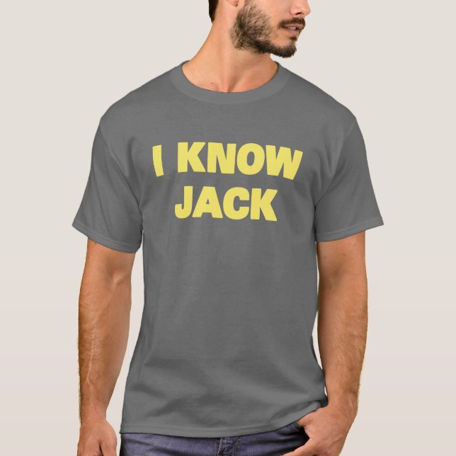 T-shirt Eu conheço Jack (Frente)
