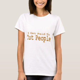 T-shirt Eu consigo pago cortar pessoas dos presentes