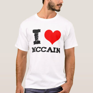 T-shirt Eu-Coração-Mccain