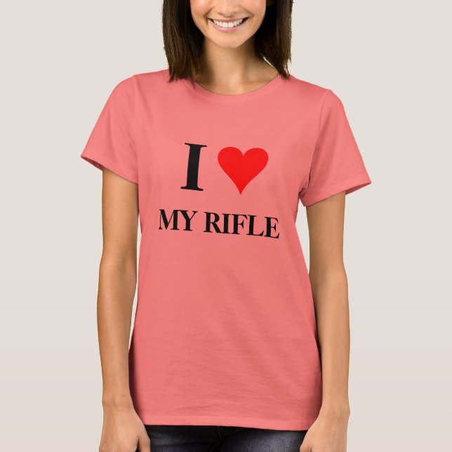T-shirt Eu Corto Meu Rifle (Frente)