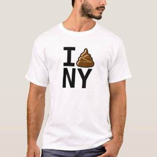 T-shirt Eu deio New York
