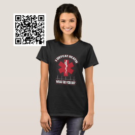 T-shirt Eu Derroto a Morte