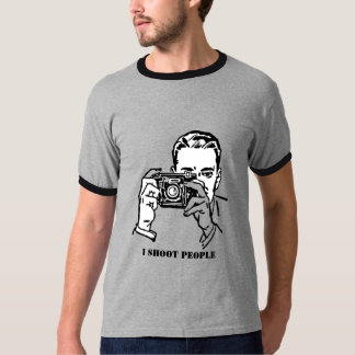 T-shirt Eu disparo em pessoas