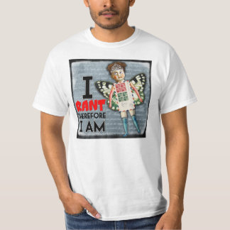 T-shirt Eu divertido, conseqüentemente mim sou