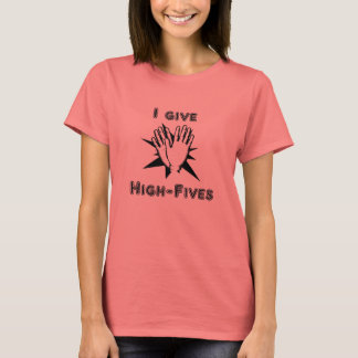 T-shirt Eu dou "High-Fives"
