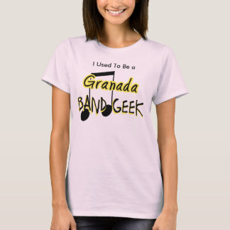 T-shirt Eu era um Geek de Banda Granada