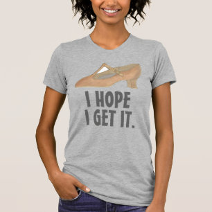 T-shirt Eu Espero Que Eu Consiga A Audiência De Dança Musi