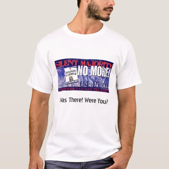 T-shirt Eu estava lá! Era você? (Frente)