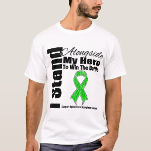 T-shirt Eu estou ao lado de meu ferimento da medula