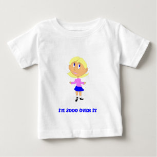 T-shirt Eu estou assim sobre ele