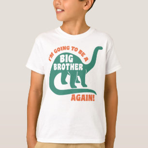 T-shirt Eu estou indo ser um dinossauro do big brother