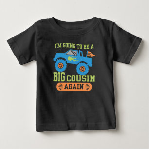 T-shirt Eu estou indo ser um monster truck grande do primo
