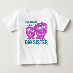 T-shirt Eu estou indo ser uma irmã mais velha