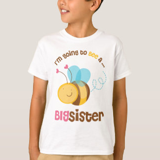 T-shirt Eu estou indo ser uma irmã mais velha