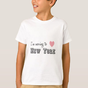 T-shirt Eu estou transportando-me a New York