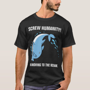T-shirt Eu estou transportando-me ao oceano