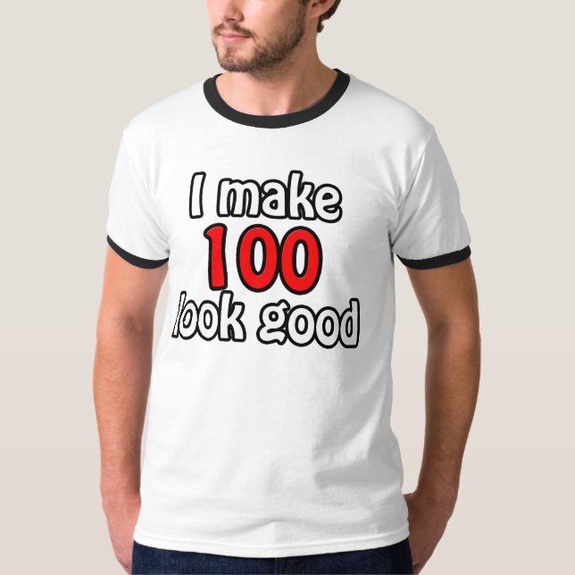 T-shirt Eu faço 100 ficar bem (Frente)