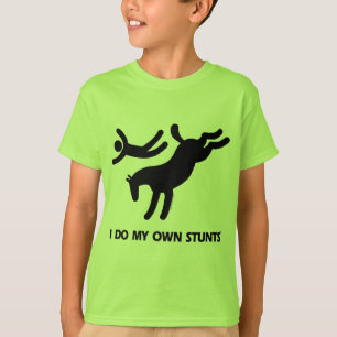 T-shirt Eu faço meu próprio cavalo de Stunts™: imagem