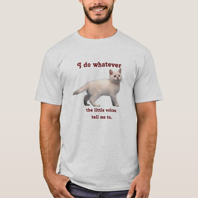 T-shirt Eu faço o que quer que… (Frente)