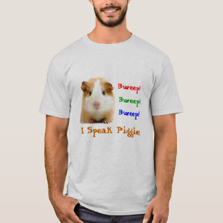 T-shirt Eu falo Piggie