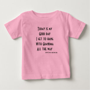 T-shirt Eu fico com a avó