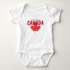 T-shirt Eu fui feito em Canadá