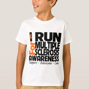 T-shirt Eu funciono para a consciência da esclerose múlt
