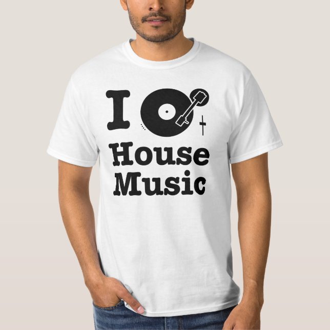 T-shirt Eu giro a música da casa (Frente)