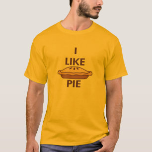 T-shirt Eu gosto da torta
