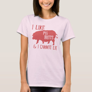 T-SHIRT EU GOSTO DE BUMBUNS DO PORCO AFLIGIDOS
