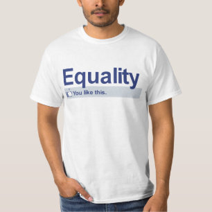 T-shirt Eu Gosto De Igualdade